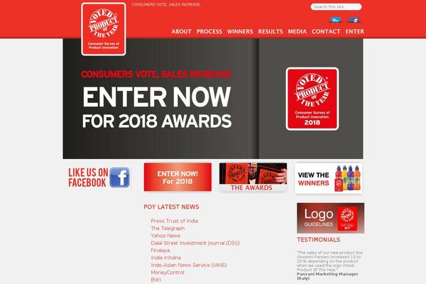 productoftheyear.in site used Poy