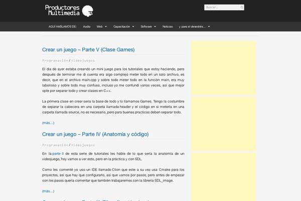 productoresmultimedia.net site used Pm2014