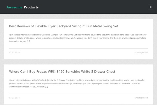 Looki Lite theme site design template sample