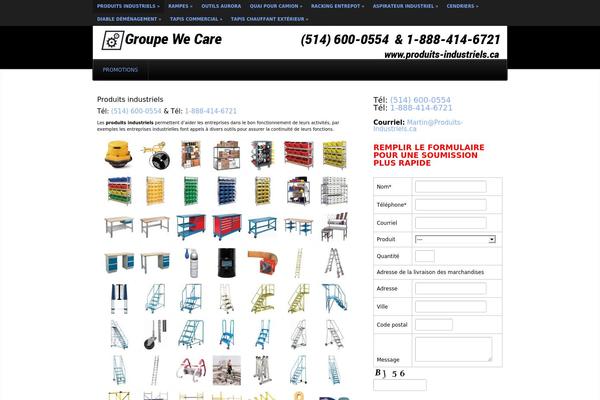 Shelflife theme site design template sample