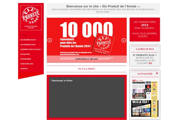 produitsdelannee.com site used Eluproduitdelannee