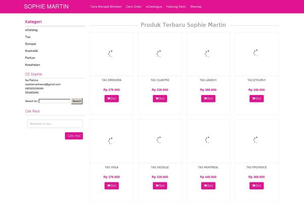 produksophieparis.com site used Wp-laris