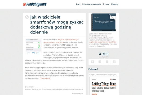 Standard theme site design template sample