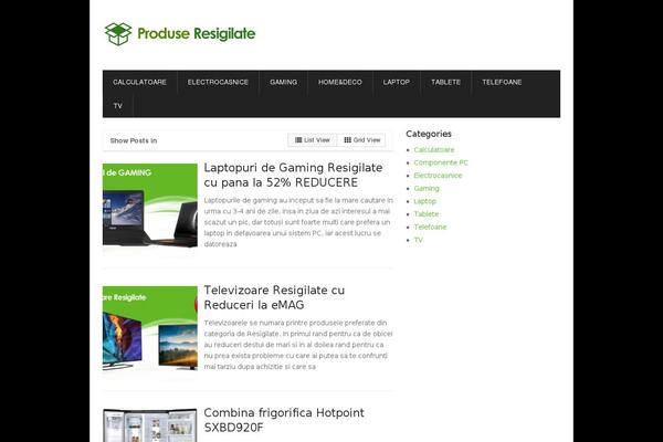 Splash theme site design template sample