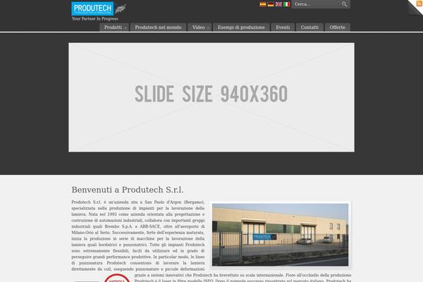 PureVISION theme site design template sample