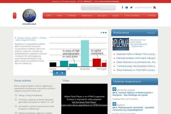 proeconomics.pl site used iNspiration
