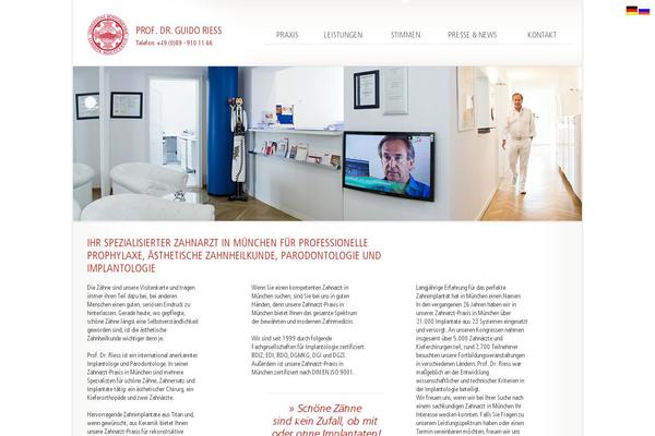 prof-riess.com site used Wrap
