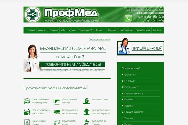 Presentation Lite theme site design template sample
