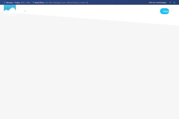 Avantage theme site design template sample