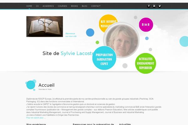 Rounder theme site design template sample