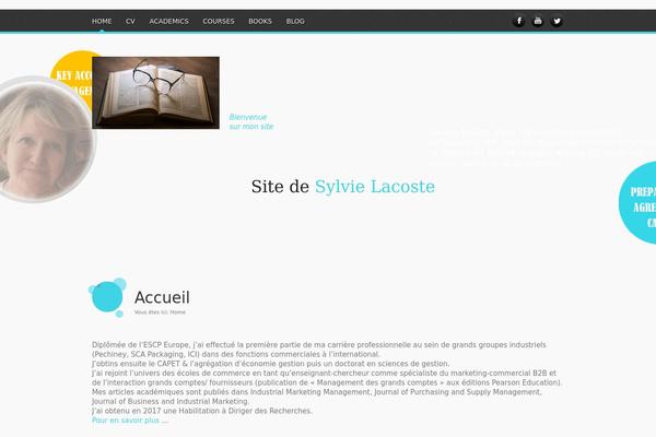 Rounder theme site design template sample