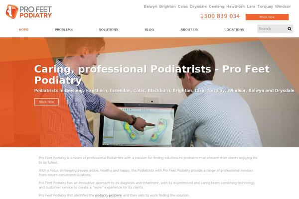 profeetpodiatry.com.au site used Profeetpodiatry