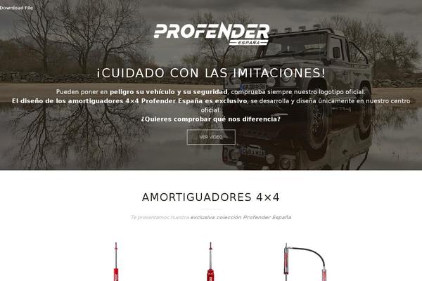 profenderspain.com site used Vigor