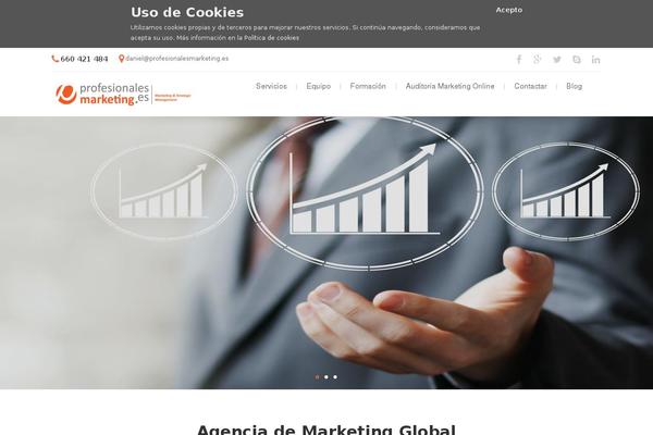 Perfecti theme site design template sample
