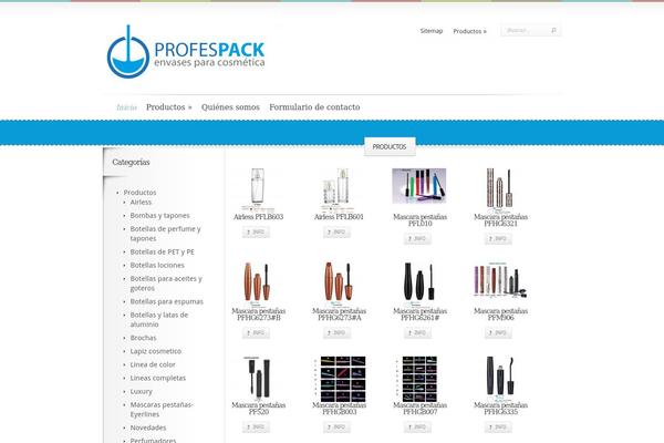 Boutique theme site design template sample