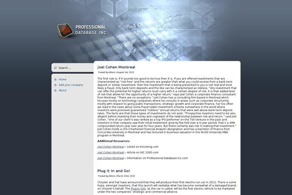 professionaldatabaseinc.com site used Adventure_tour