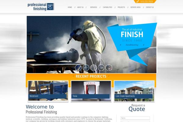 Twenty Fourteen theme site design template sample