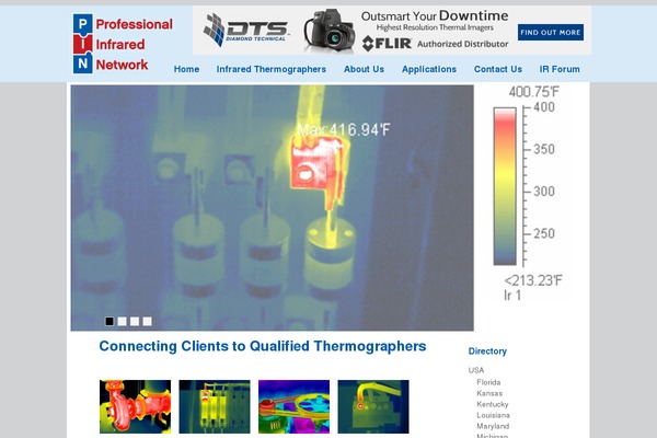Think theme site design template sample