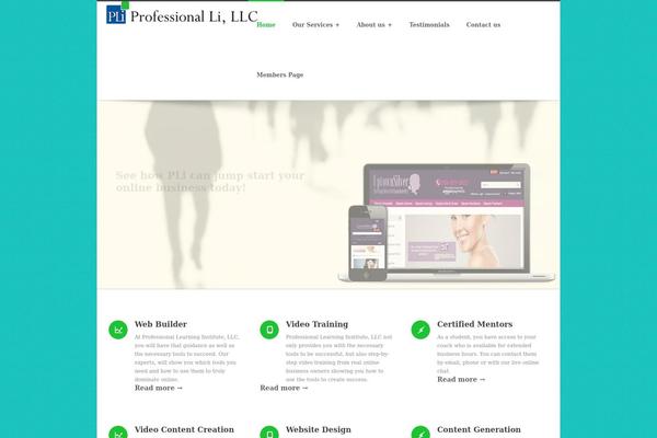 Freshlook theme site design template sample