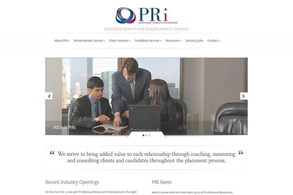 Evolution theme site design template sample