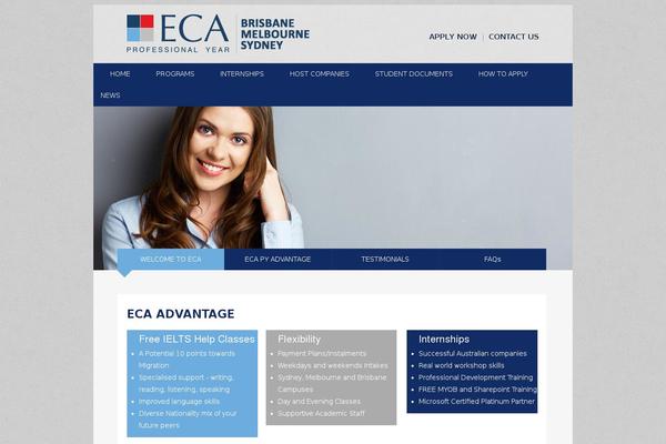 Catch Everest theme site design template sample