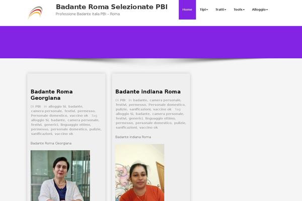 professionebadante.it site used Content
