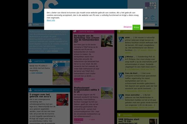 Ps theme site design template sample