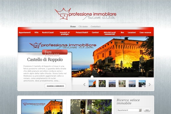 ElegantEstate theme site design template sample