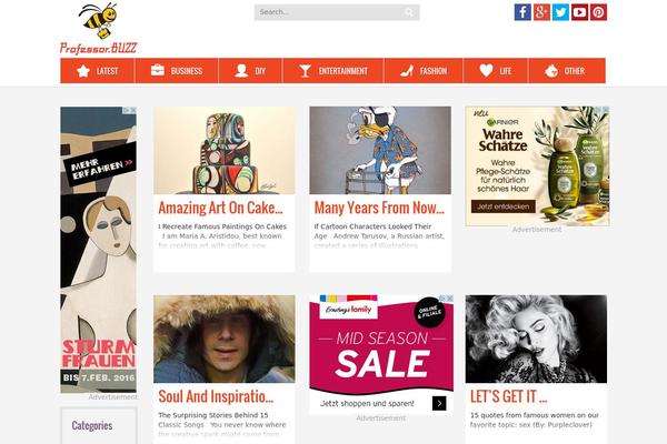 Bst theme websites examples