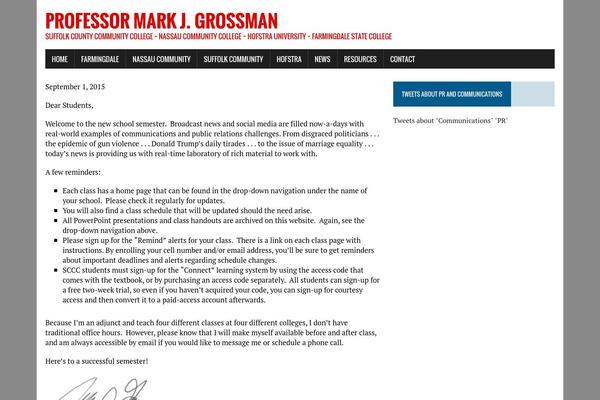 MH Newsdesk lite theme site design template sample