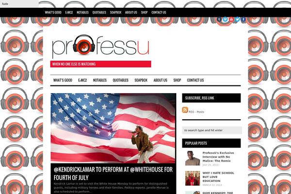Hades theme site design template sample
