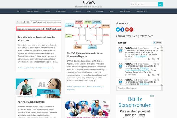 Neutro theme site design template sample