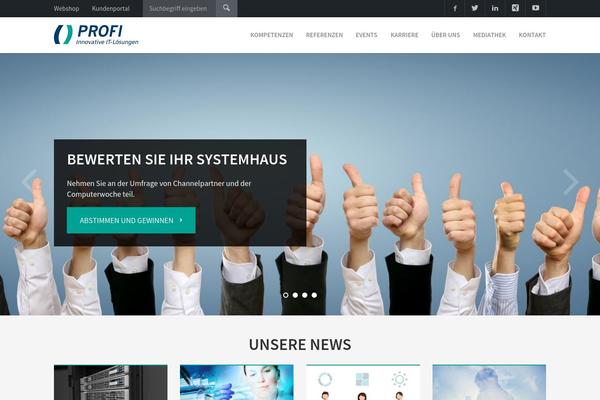 profi-ag.de site used Profi
