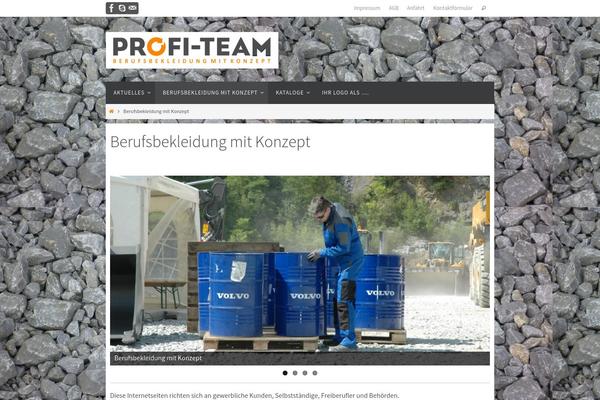 Nirvana theme site design template sample