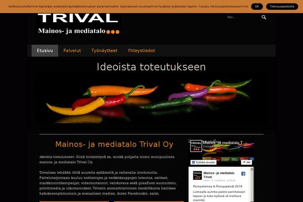 Pinboard Child theme site design template sample