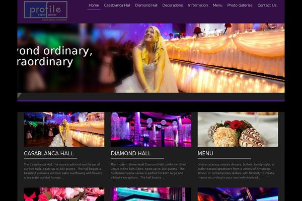 Black Pearl theme site design template sample