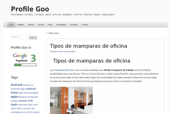 Able theme site design template sample