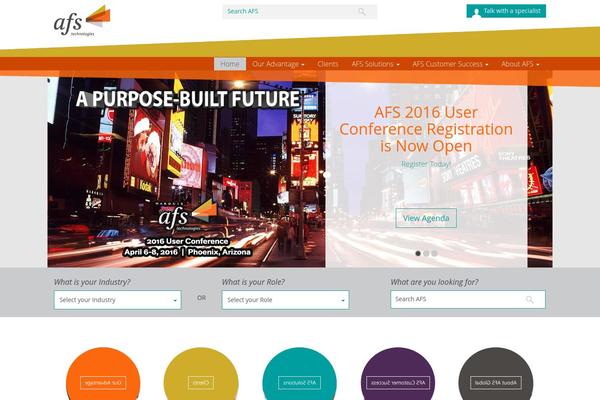 Afs theme site design template sample