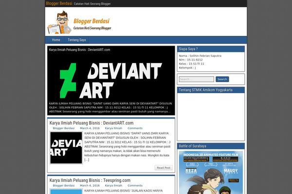 Nyeo theme site design template sample