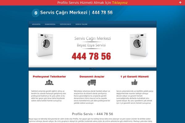 Complexity v2 theme site design template sample