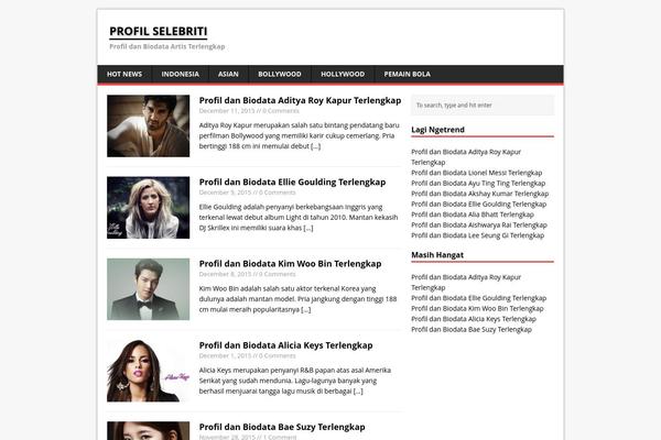Truereview theme site design template sample