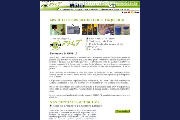 profilt.net site used Theme-profilt