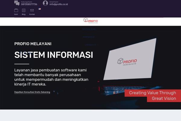 Site using Animated Headline plugin