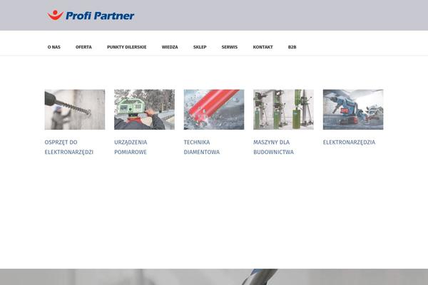 Industrialist theme site design template sample