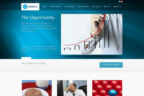 Persuasion theme site design template sample