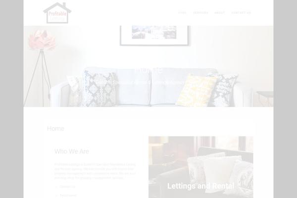 Ark theme site design template sample