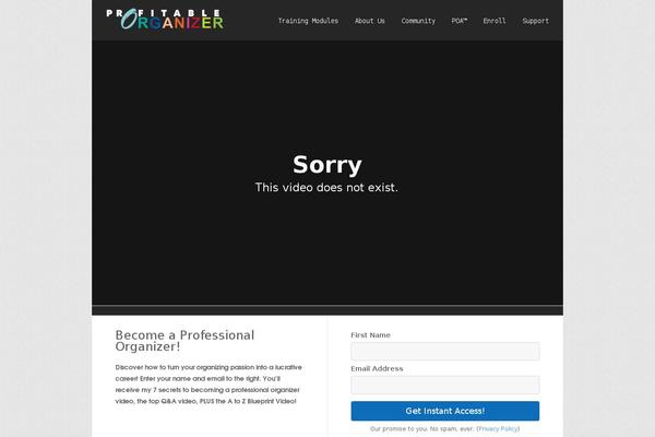 Site using Timed Content plugin