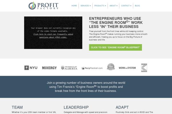 Site using Formlift plugin