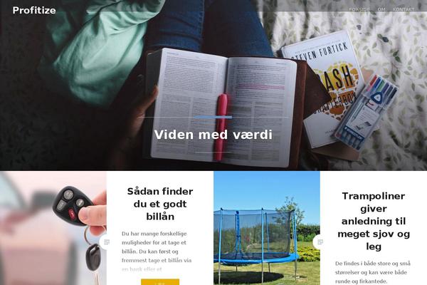 Dyad theme site design template sample