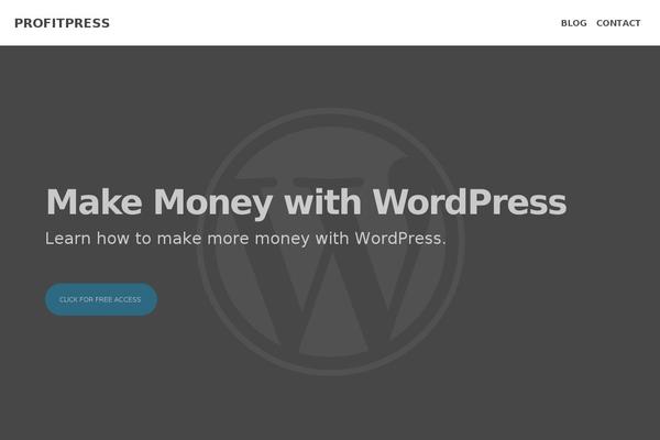 Page Builder Framework theme site design template sample